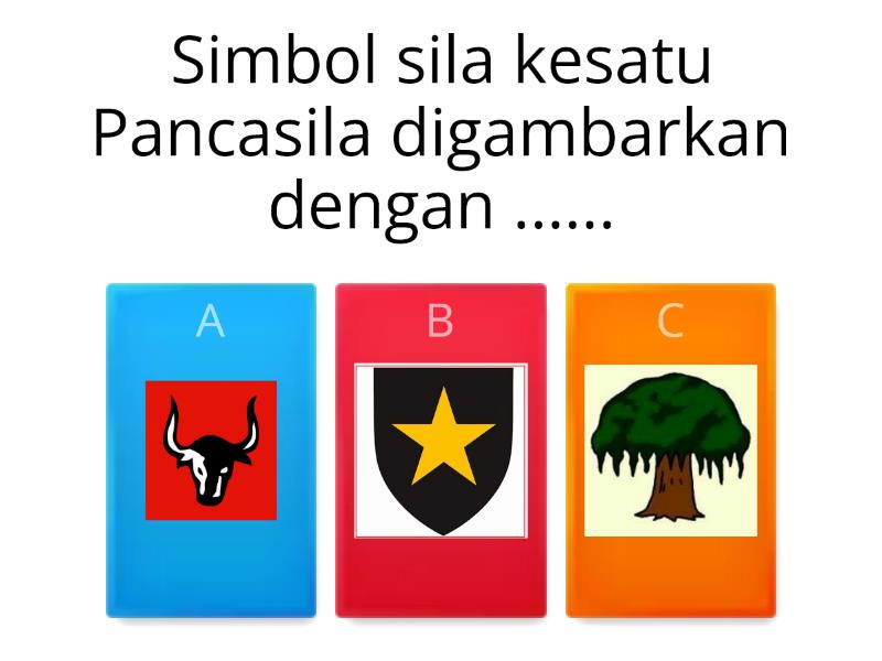 Soal Latihan Simbol Dan Bunyi Pancasila Quiz