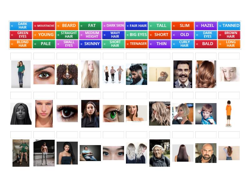 PHYSICAL APPEARANCE - Match up
