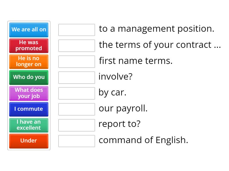HR - Match up