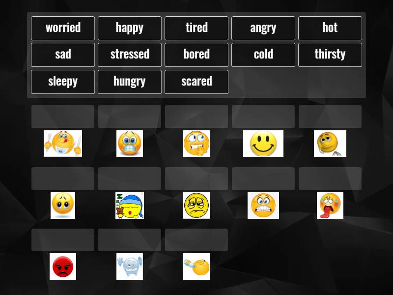 English file elem, 2C, Emotions - Match up