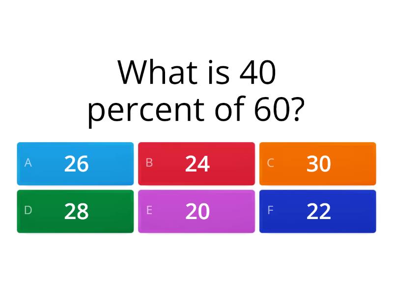 percentage-quiz