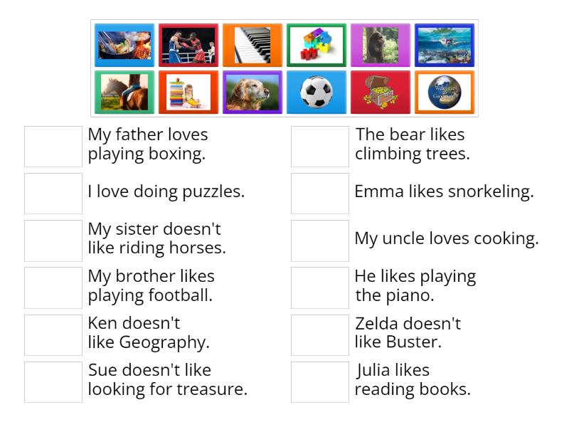 does like - Match up