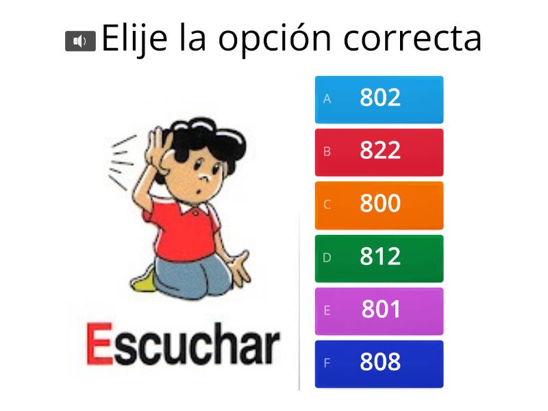 Familia del 800 - Quiz