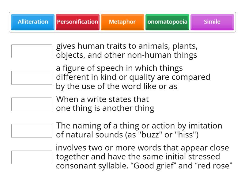 Language Techniques - Match up