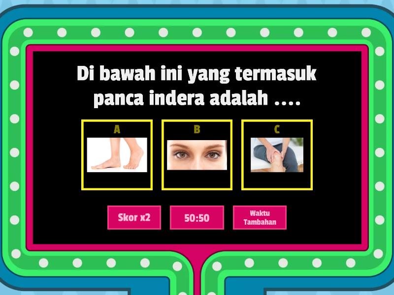 Mengenal Panca Indera Dan Fungsinya - Gameshow Quiz