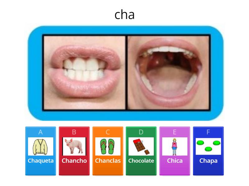 Fonema /ch/ (Articulemas De Siembra Estrellas) - Quiz