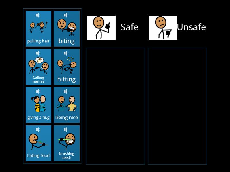 Safe and Unsafe - Group sort
