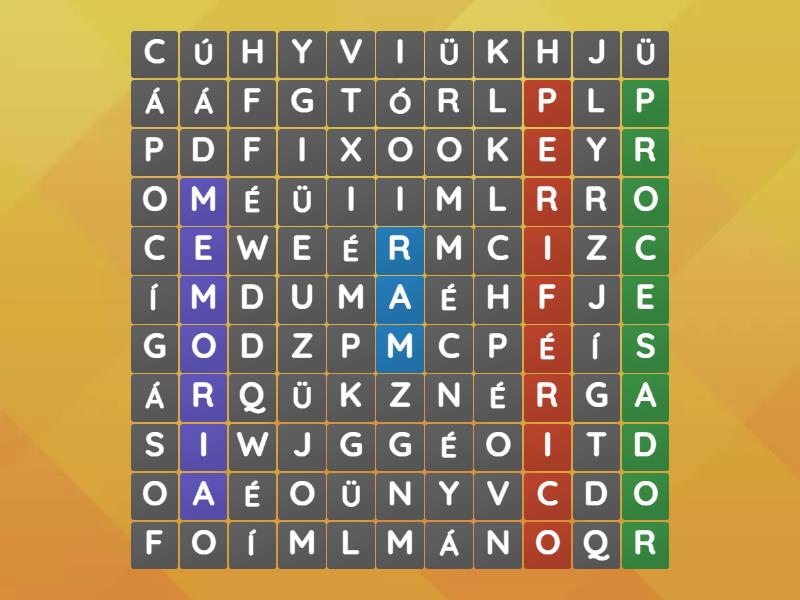 hardware - Sopa de letras