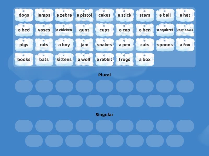 Plural form - Group sort