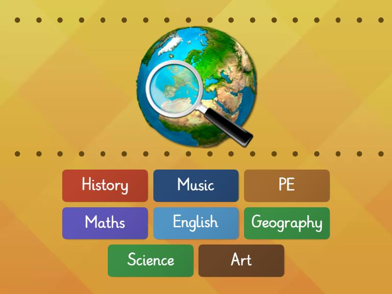 FF2 Unit 5 School subjects extra - Find the match