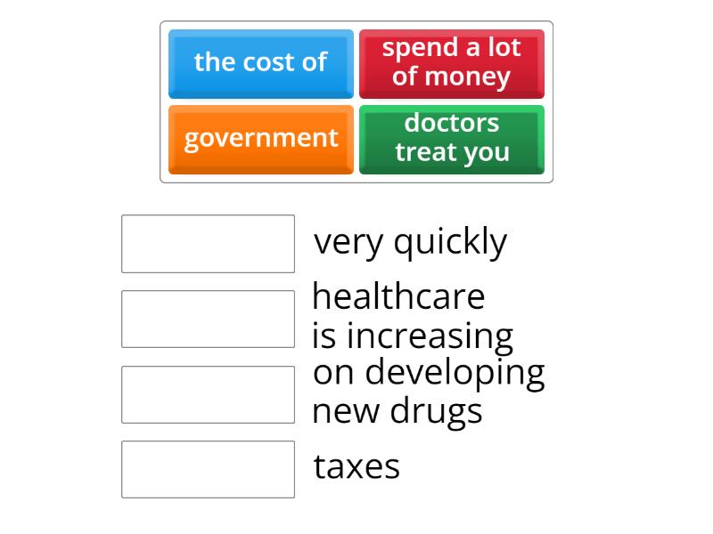Outcomes A2. Unit 9. Better healthcare. Part 2 - Match up