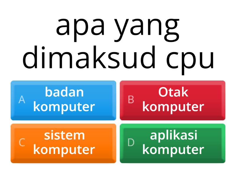 Sistem Informasi - Quiz