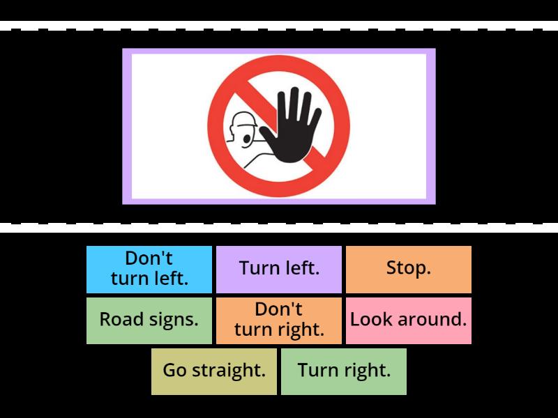 Road signs ( Smart Junior 2) - Find the match