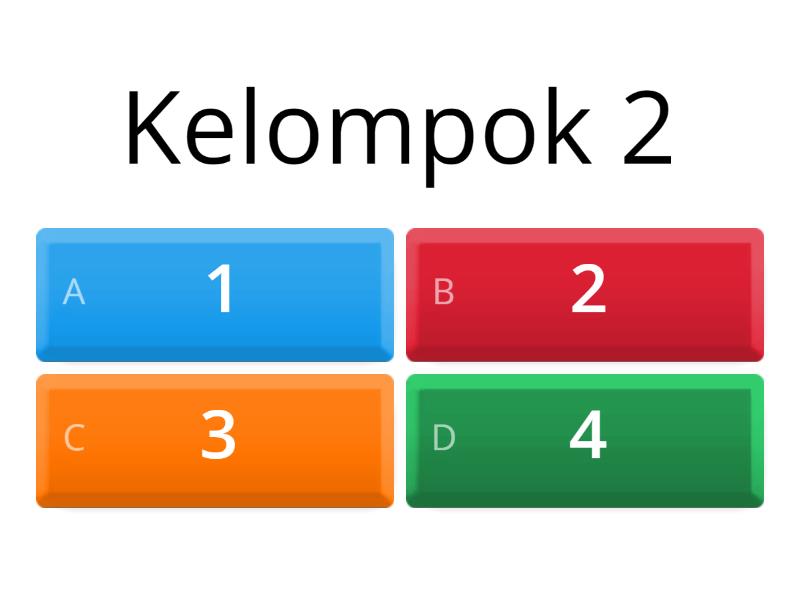 Urutan Kelompok - Quiz