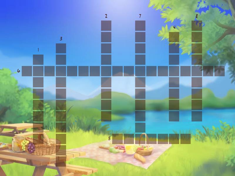Menschen A12 Lektion 23 Crossword