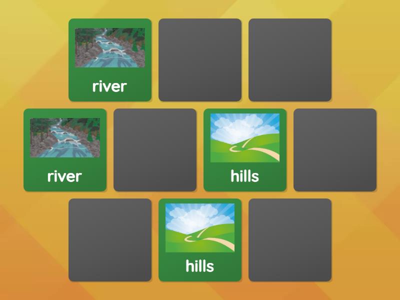 the landscape - Matching pairs