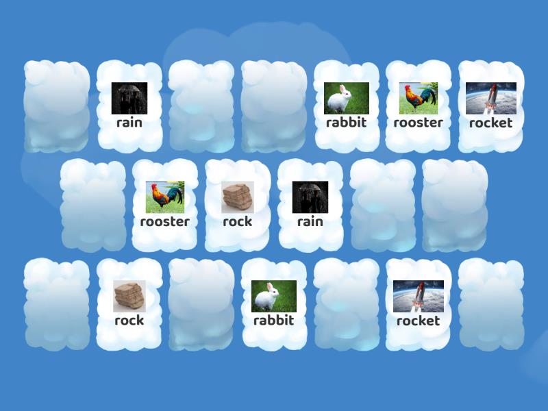 Letter R r - Matching pairs