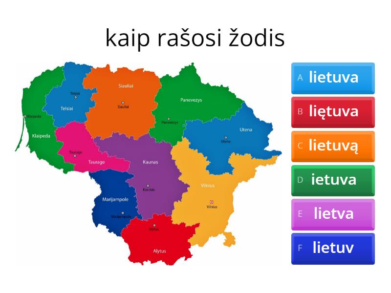 Lietuva - Quiz