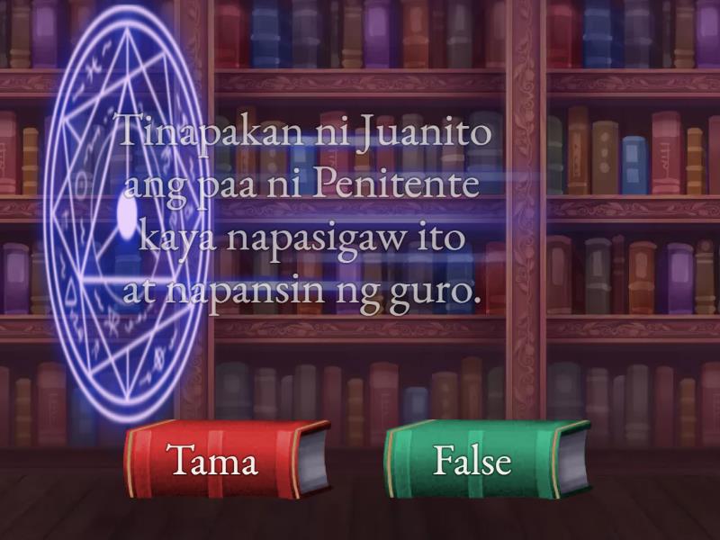 El Fili Kabanata 13 Ang Klase Sa Pisika True Or False 1543