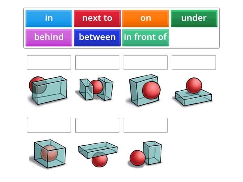 Go Getter 1: Prepositions of Place - Match up