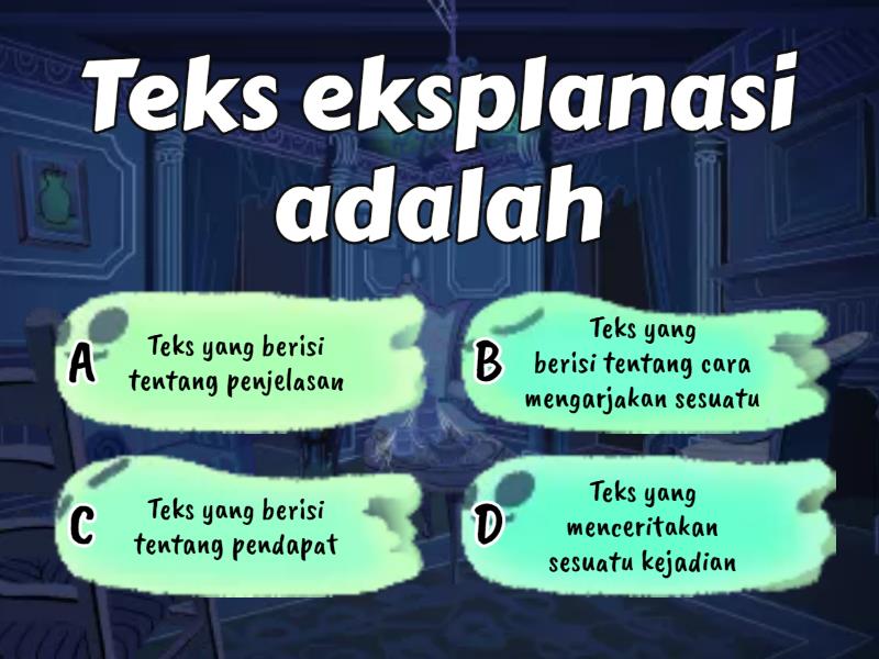 Teks Eksplanasi - Quiz