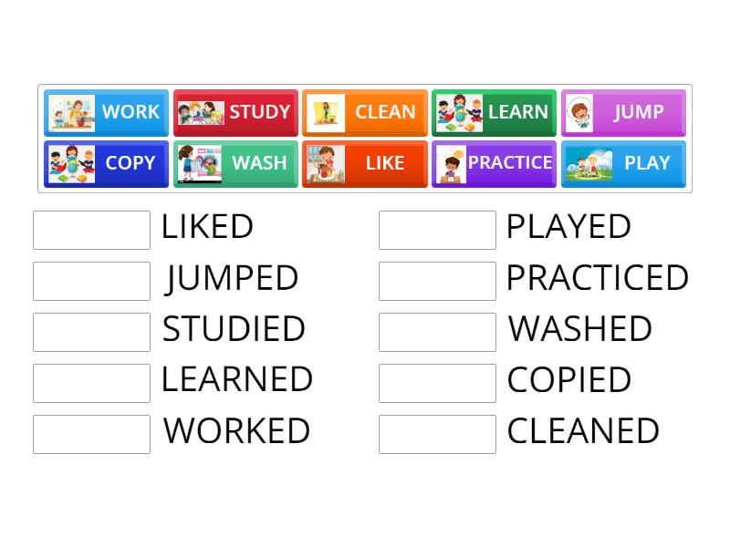 REGULAR VERBS - Une Las Parejas