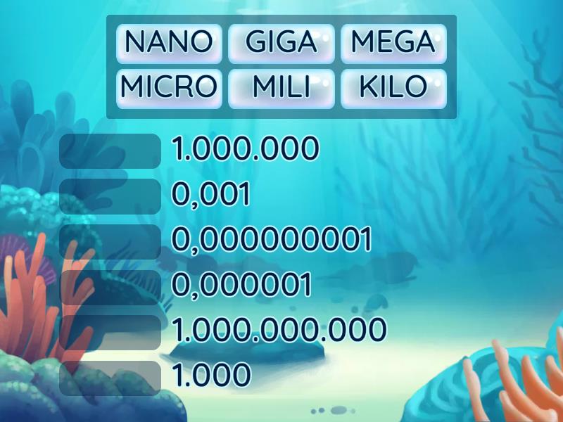 MULTIPLI SI SUBMULTIPLI - Match up