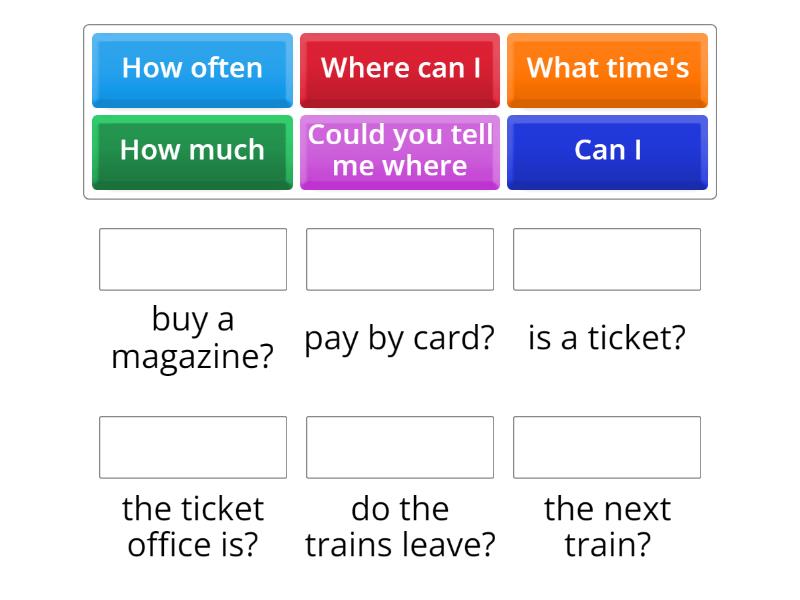 Empower B1 2C - Travel Questions - Une las parejas