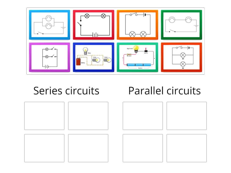 P3.2b Series and parallel circuits - Group sort