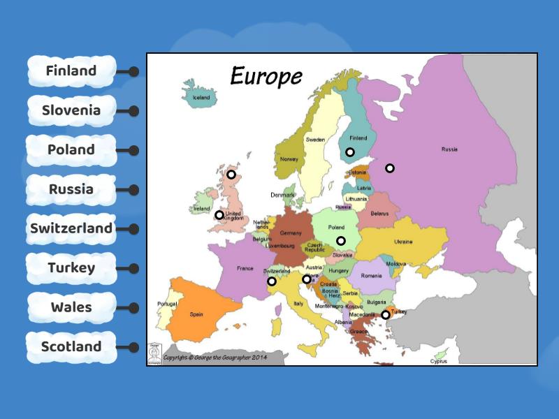3 Countries Week 28 Labelled Diagram