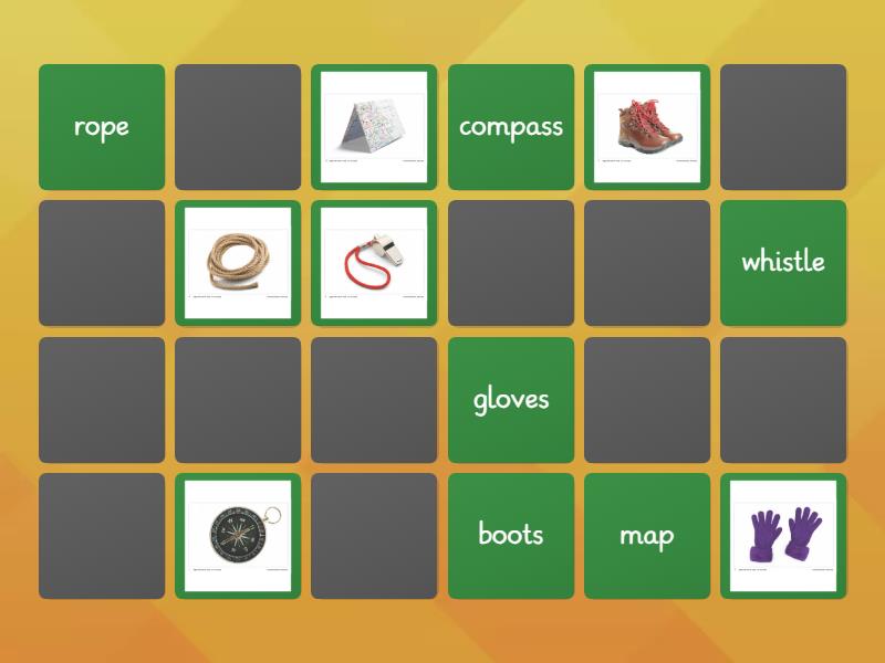 English Code 4 Unit 1 - Matching pairs