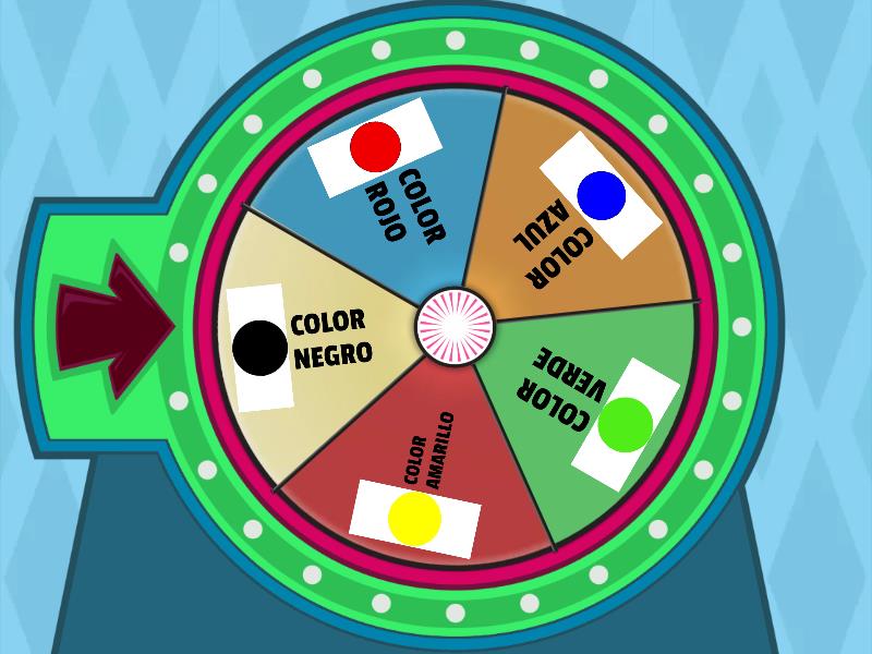 RULETA DE COLORES - Spin the wheel