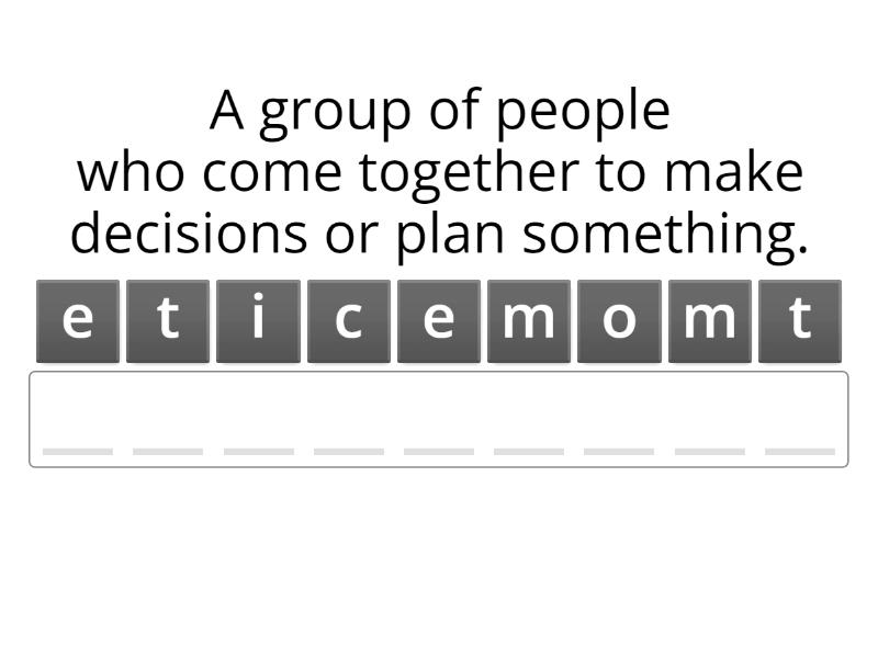 Define me anagram