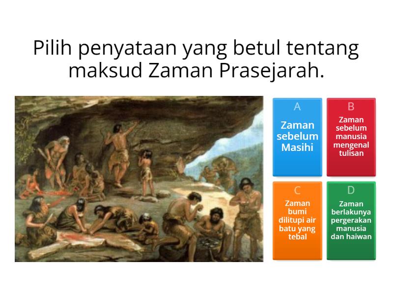 Kenali Zaman Prasejarah dan Lokasinya di Malaysia - Đố vui