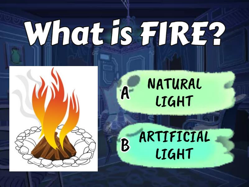 Identify Natural and Artificial Lights Quiz