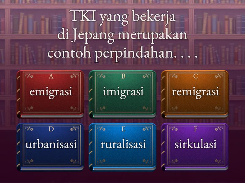 Dinamika Penduduk - Quiz