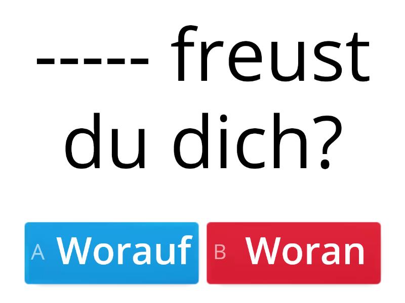 Verben Mit Präpositionen Fragen - Quiz