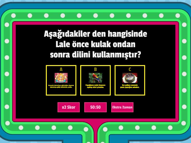 Duyu Organları - Gameshow Quiz