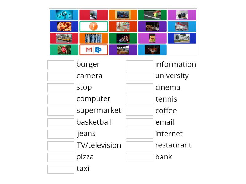 Common Words - Match up