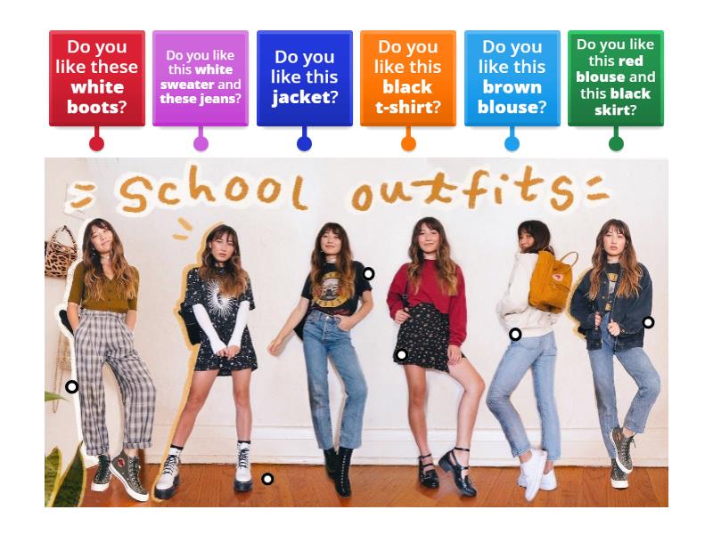 A1.6 | Do you like this outfit? - Labelled diagram