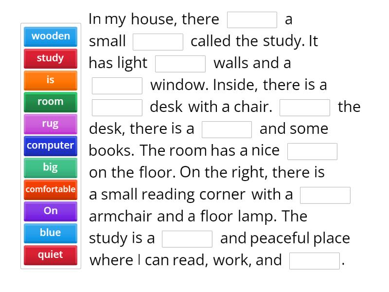 Trinity E1 Writing Task 3 Practice 1 - Complete the sentence
