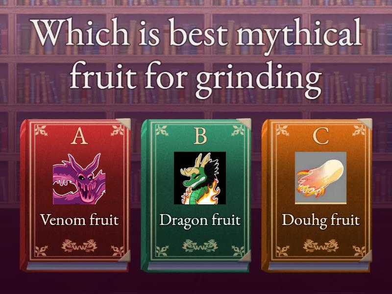 Blox fruits - Quiz