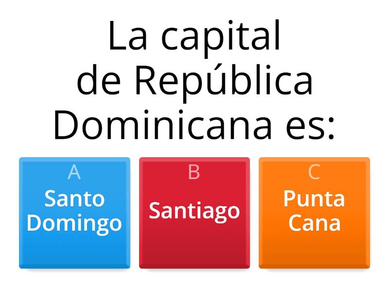 Historia Dominicana Cuestionario