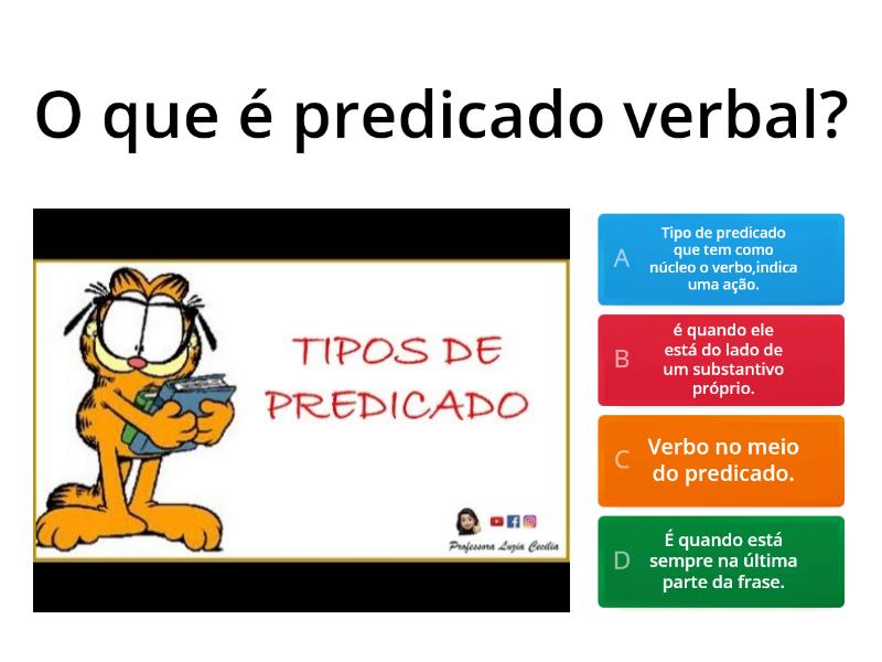 -Tipos De Predicado - Quiz