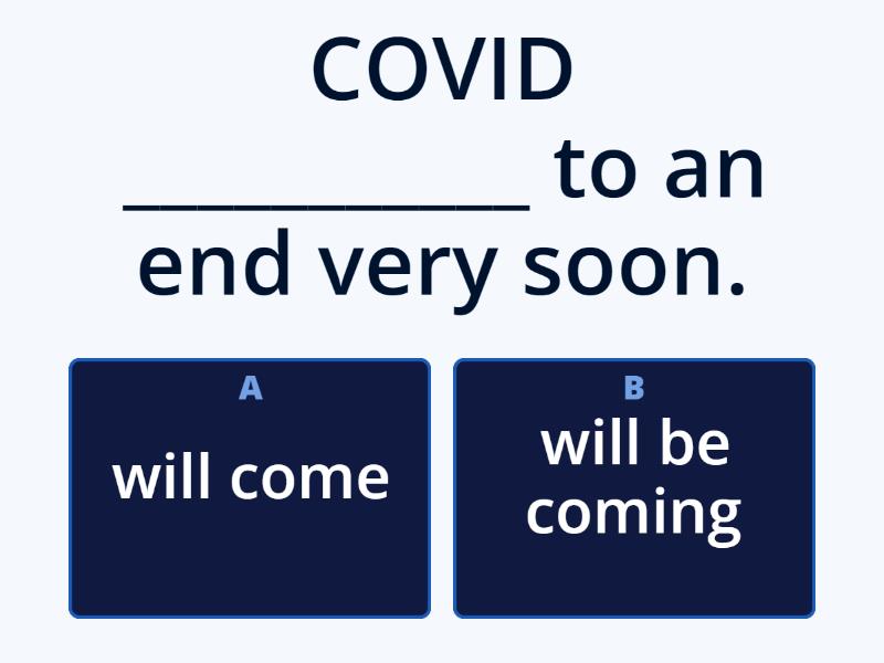 Future Simple Vs Future Continuous Quiz