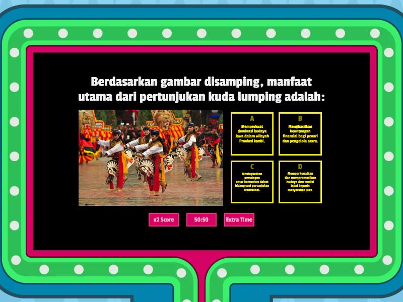 Keberagaman Suku Dan Budaya - Gameshow Quiz