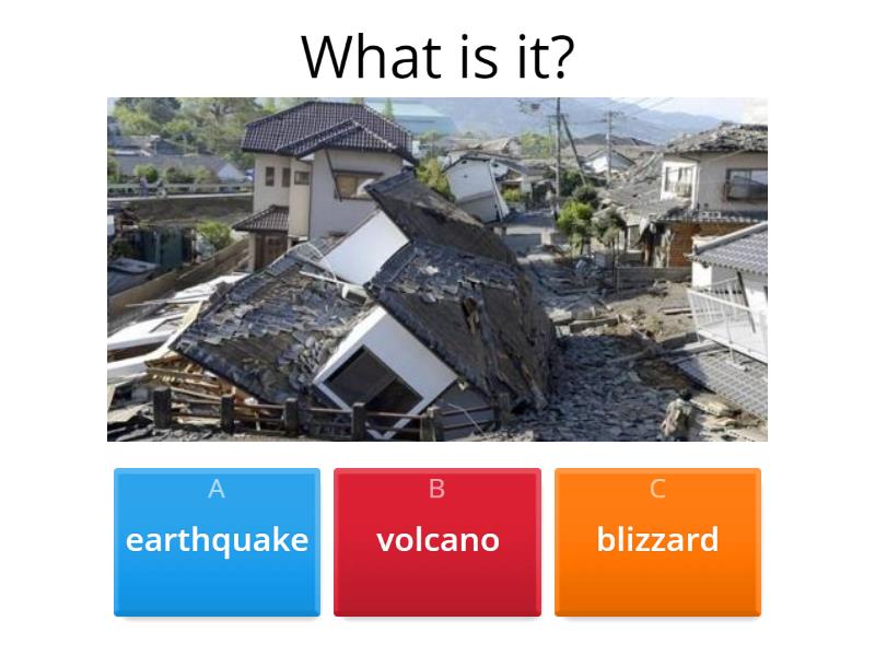 Natural Disasters - Quiz