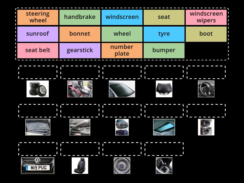 name all the car parts