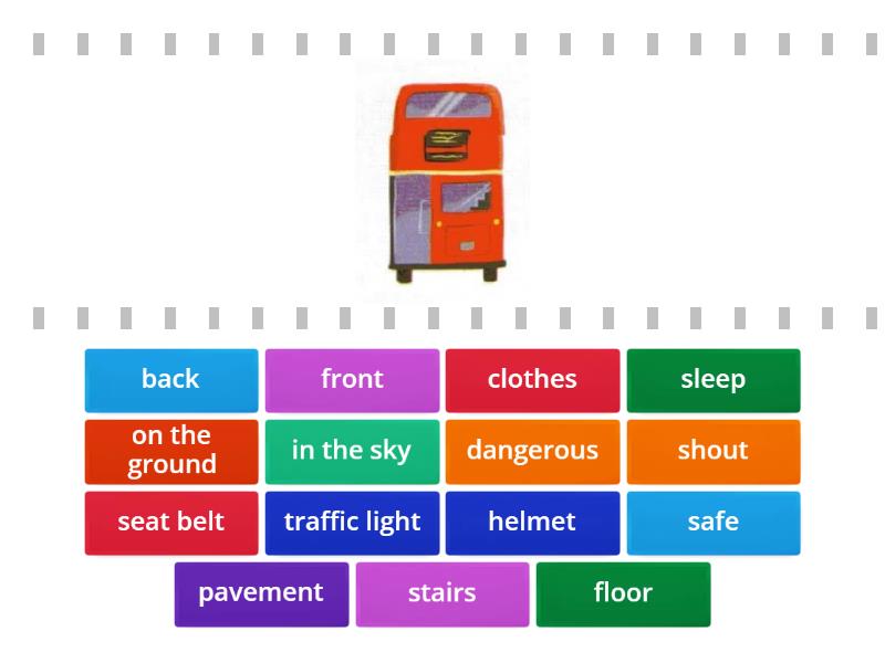 Unit 6 - Words - Find the match