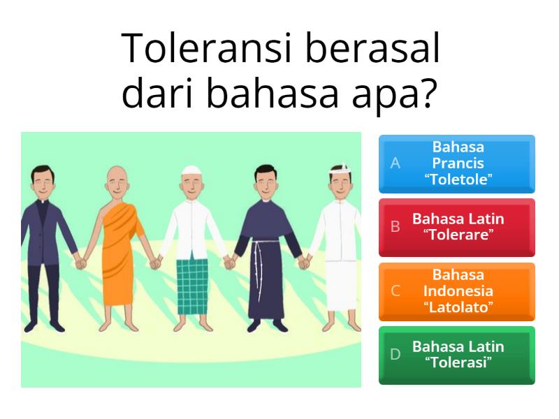 Toleransi Berhadiah - Quiz